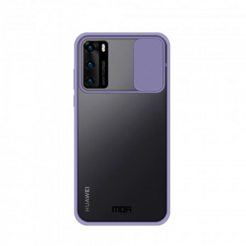 Capa Para Huawei P40 Bordas Coloridas Camshield Mofi