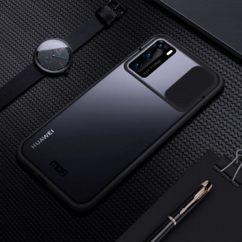 Capa Para Huawei P40 Bordas Coloridas Camshield Mofi