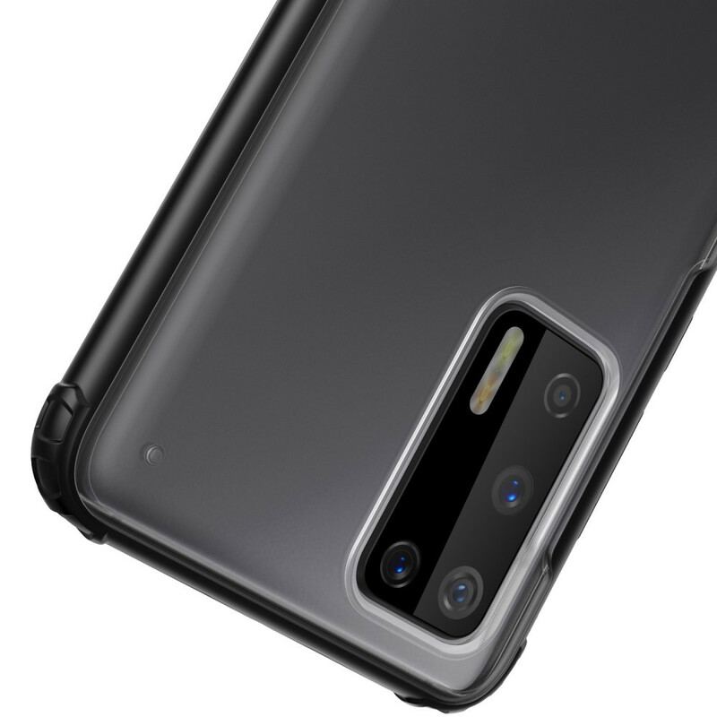 Capa Para Huawei P40 Bordas De Silicone De Design Híbrido