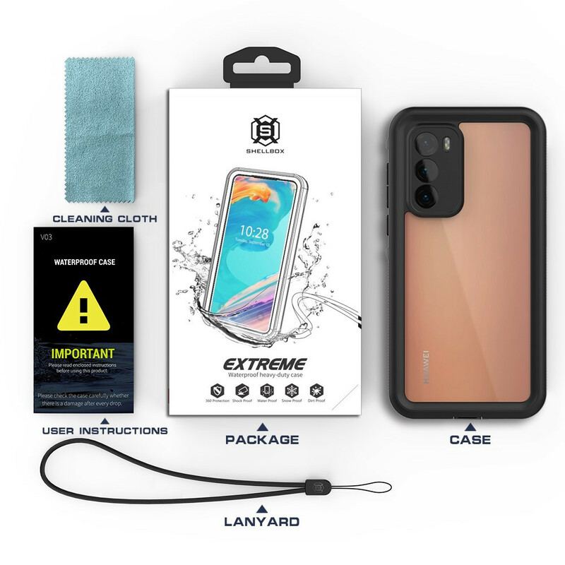 Capa Para Huawei P40 Shellbox À Prova D'água
