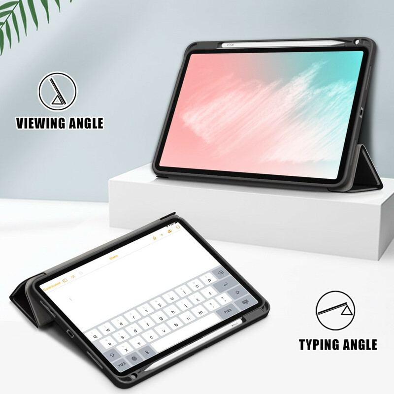 Capa De Celular Para iPad Air (2022) (2020) Não Me Toque Com Porta-caneta