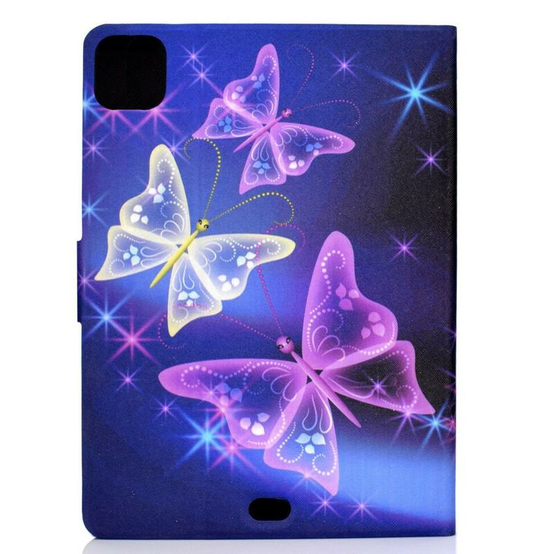 Capa Flip Para iPad Air (2022) (2020) Borboletas Mágicas