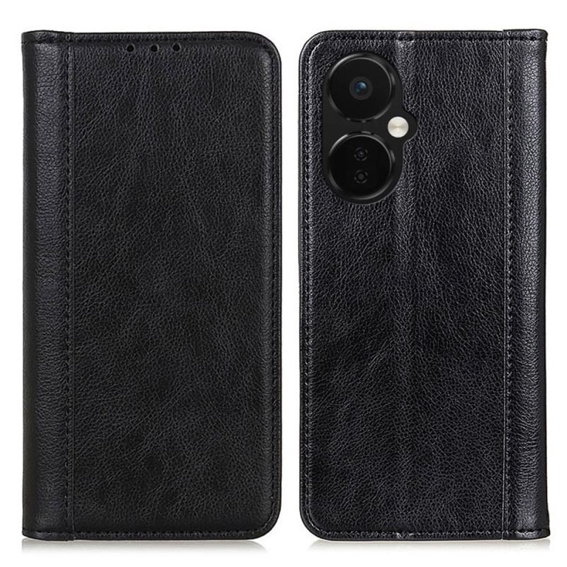 Capa De Celular Para OnePlus Nord CE 3 Lite 5G Flip Elegante Couro Rachado