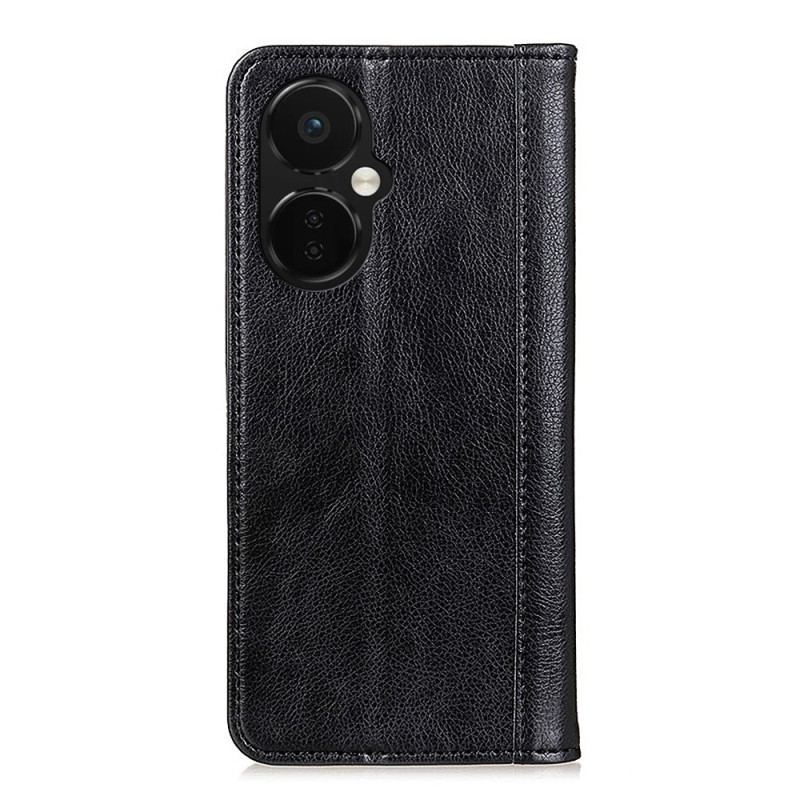 Capa De Celular Para OnePlus Nord CE 3 Lite 5G Flip Elegante Couro Rachado
