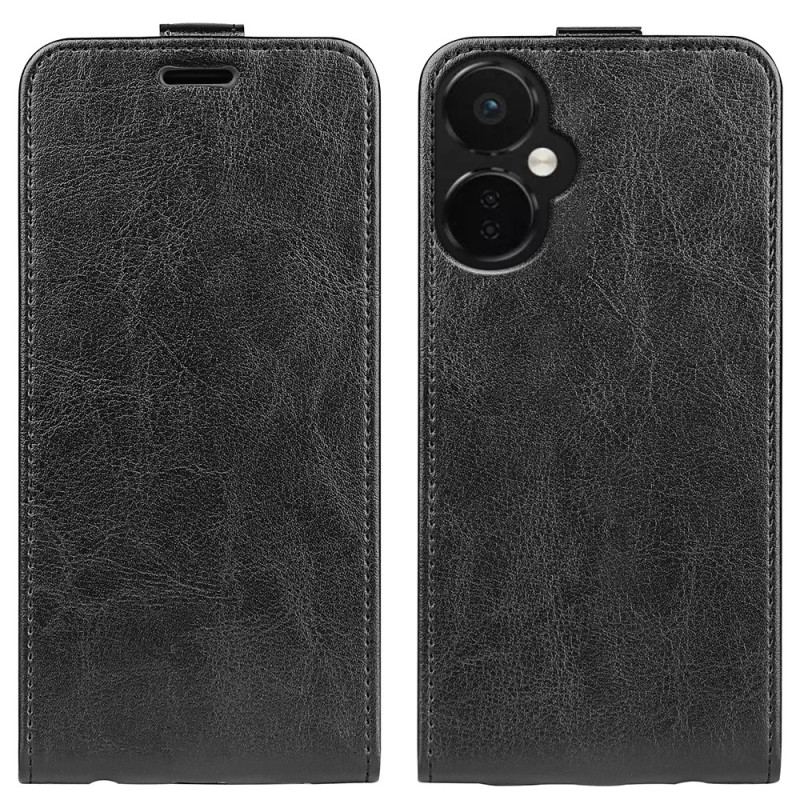 Capa De Couro Para OnePlus Nord CE 3 Lite 5G Flip Aba Vertical