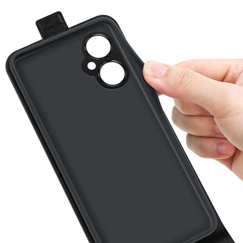 Capa De Couro Para OnePlus Nord CE 3 Lite 5G Flip Aba Vertical