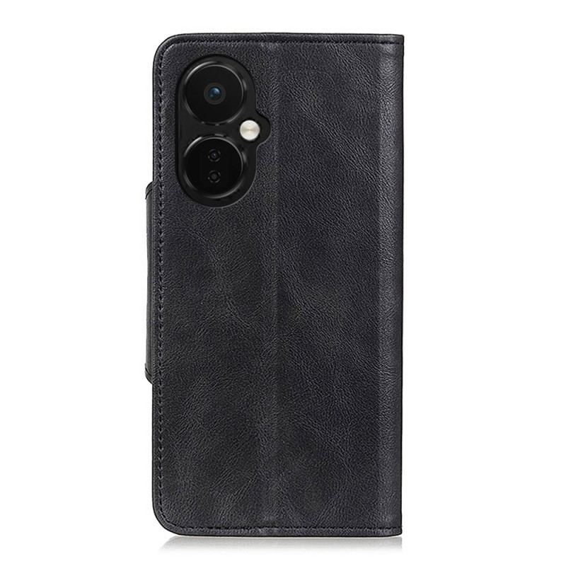 Capa Flip Para OnePlus Nord CE 3 Lite 5G Botão Magnético