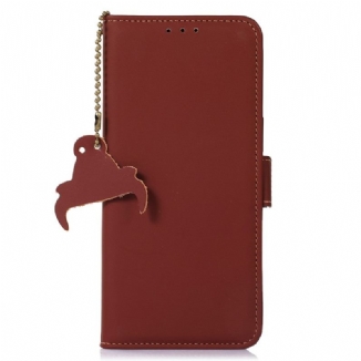 Capa Flip Para OnePlus Nord CE 3 Lite 5G Rfid De Couro Genuíno