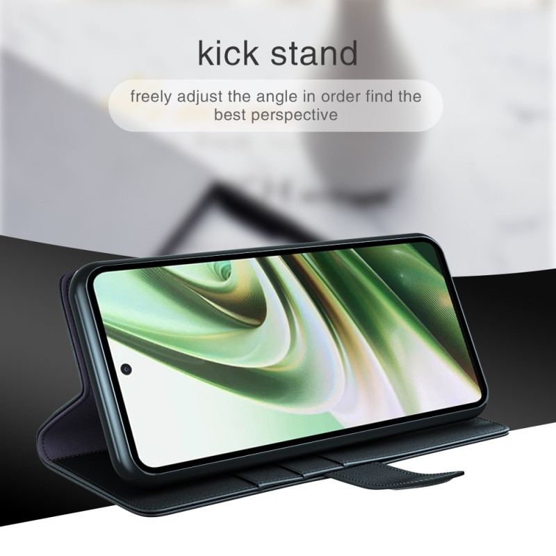 Capa Folio Para OnePlus Nord CE 3 Lite 5G Couro Legitimo