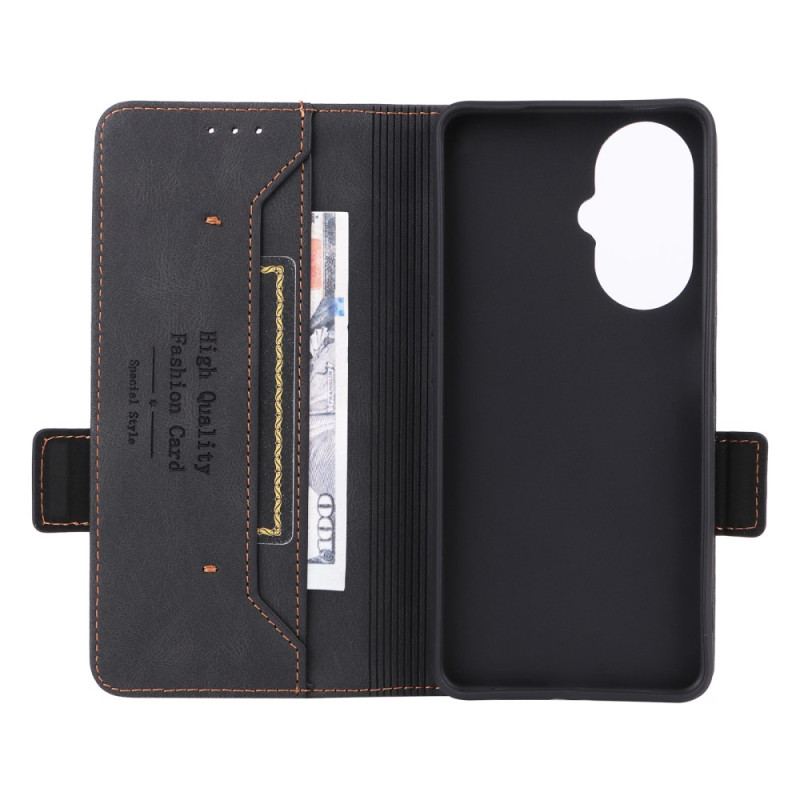 Capa Folio Para OnePlus Nord CE 3 Lite 5G Vintage