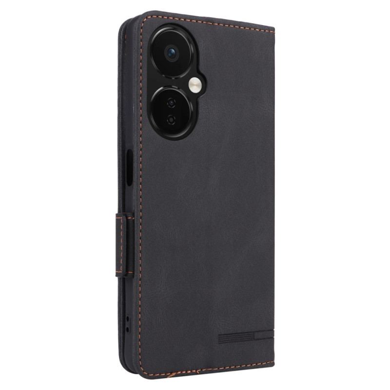 Capa Folio Para OnePlus Nord CE 3 Lite 5G Vintage