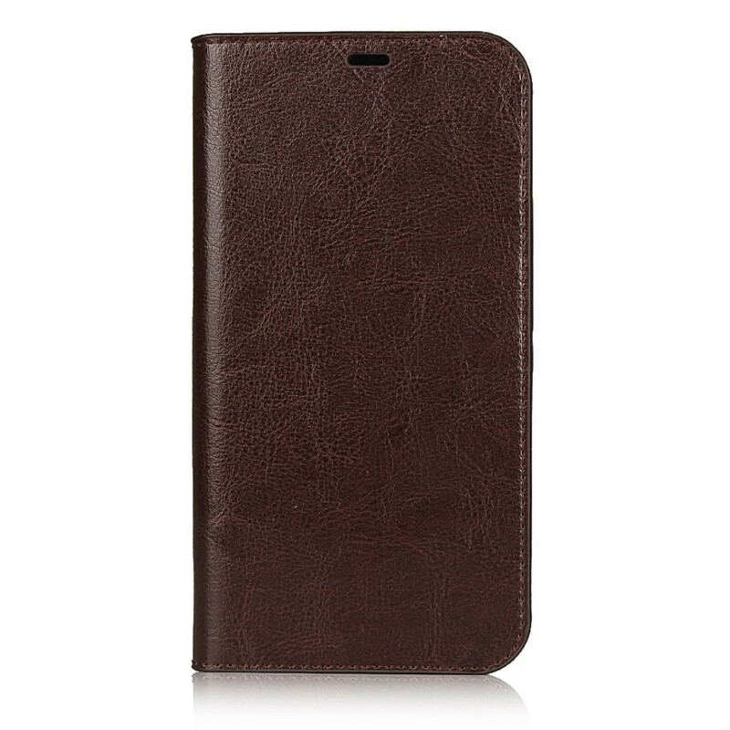 Capa De Celular Para iPhone 12 Pro Max Flip Couro Legitimo
