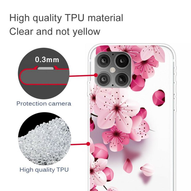 Capa Para iPhone 12 Pro Max Floral Premium
