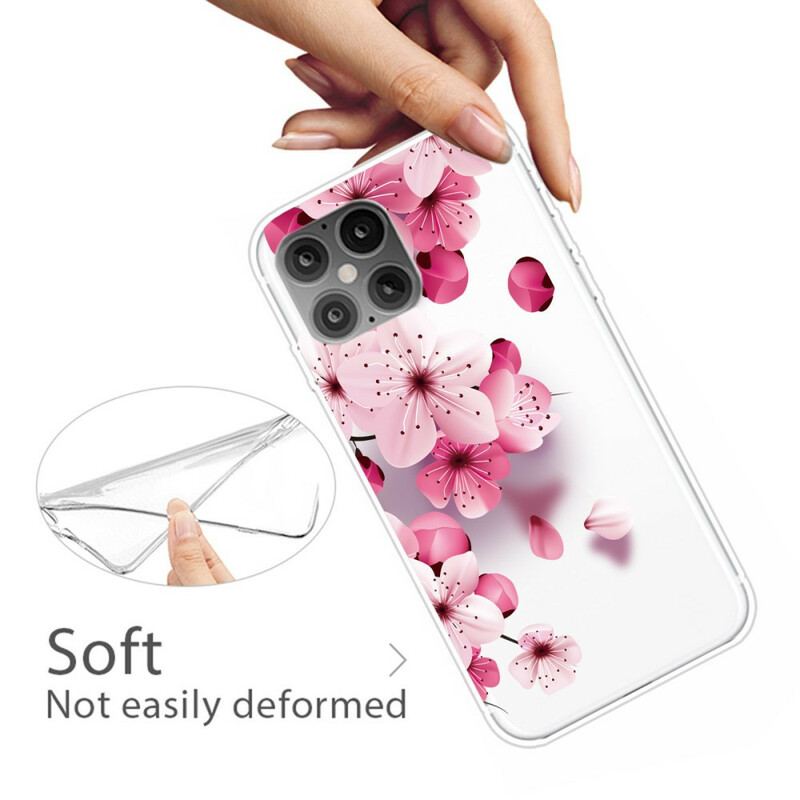 Capa Para iPhone 12 Pro Max Floral Premium