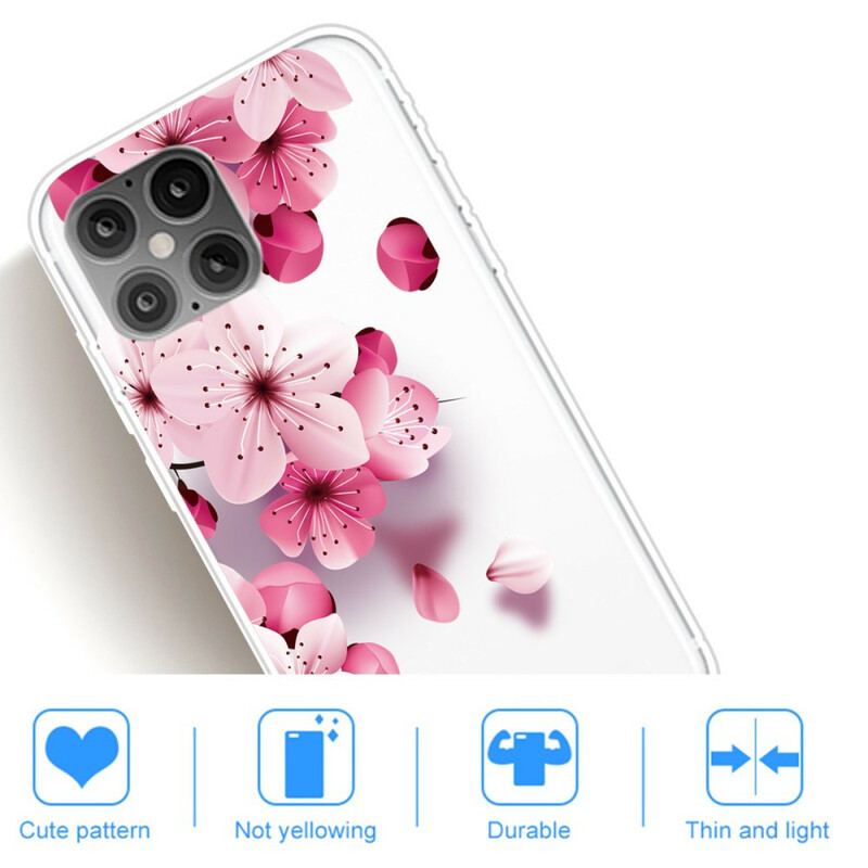 Capa Para iPhone 12 Pro Max Floral Premium