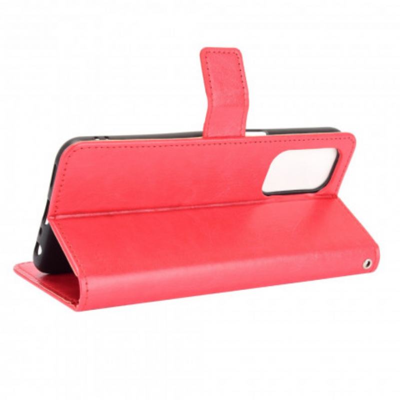 Capa Flip Para Oppo A54 5G / A74 5G Couro Falso Chamativo
