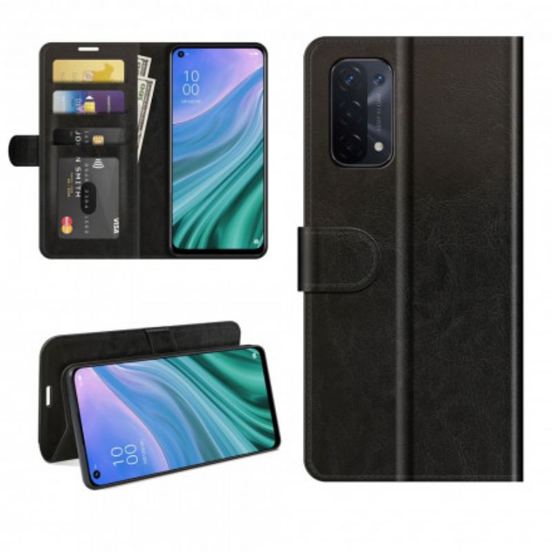 Capa Flip Para Oppo A54 5G / A74 5G Couro Ultra Sintético
