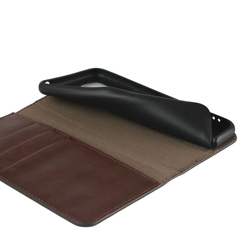 Capa De Celular Para Huawei Y5p Flip Couro Legitimo