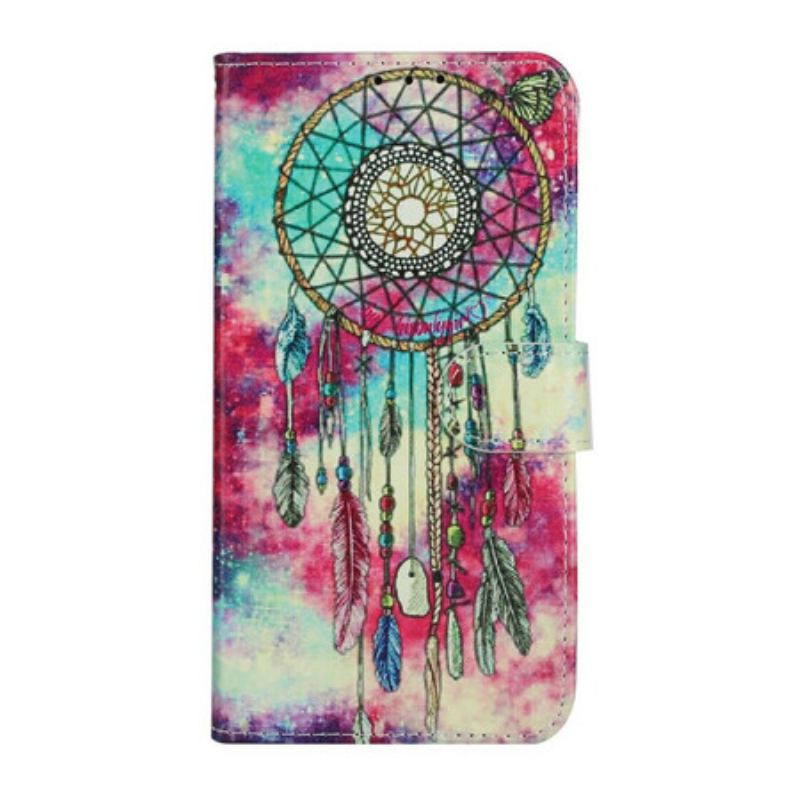 Capa Em Pele Para Huawei Y5p Mandala Encantada
