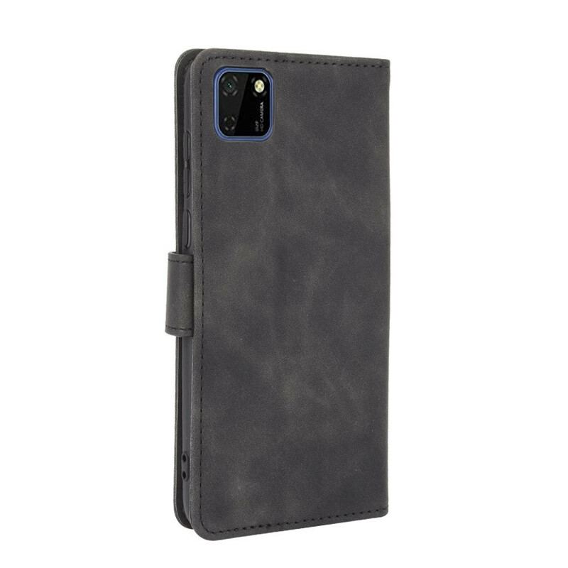 Capa Folio Para Huawei Y5p Efeito Couro Estilo Empresarial