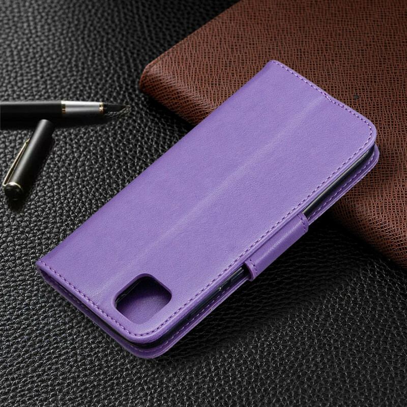 Capa Folio Para Huawei Y5p Flip Borboletas E Aba Oblíqua