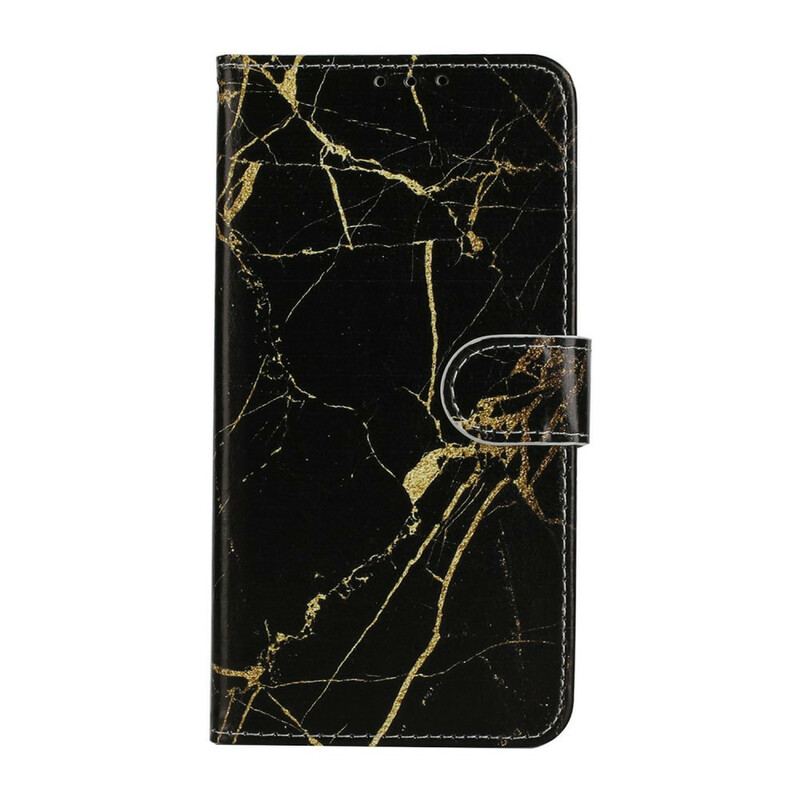 Capa Folio Para Huawei Y5p Mármore
