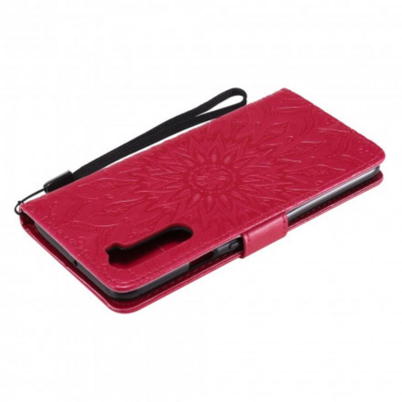 Capa Flip Para OnePlus Nord Flor Do Sol