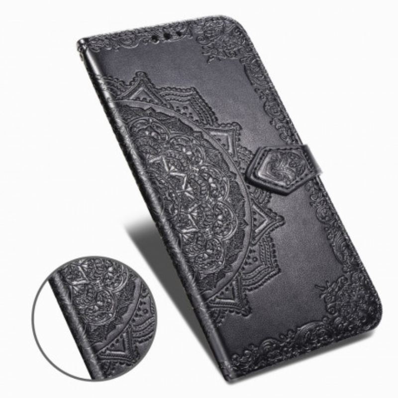 Capa Flip Para OnePlus Nord Mandala Idade Média