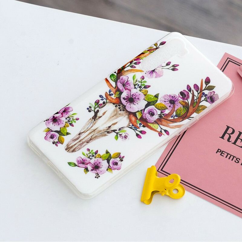 Capa Para OnePlus Nord Alce Floral Fluorescente