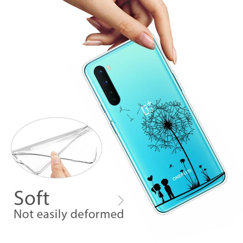 Capa Para OnePlus Nord Amor De Dente-de-leão