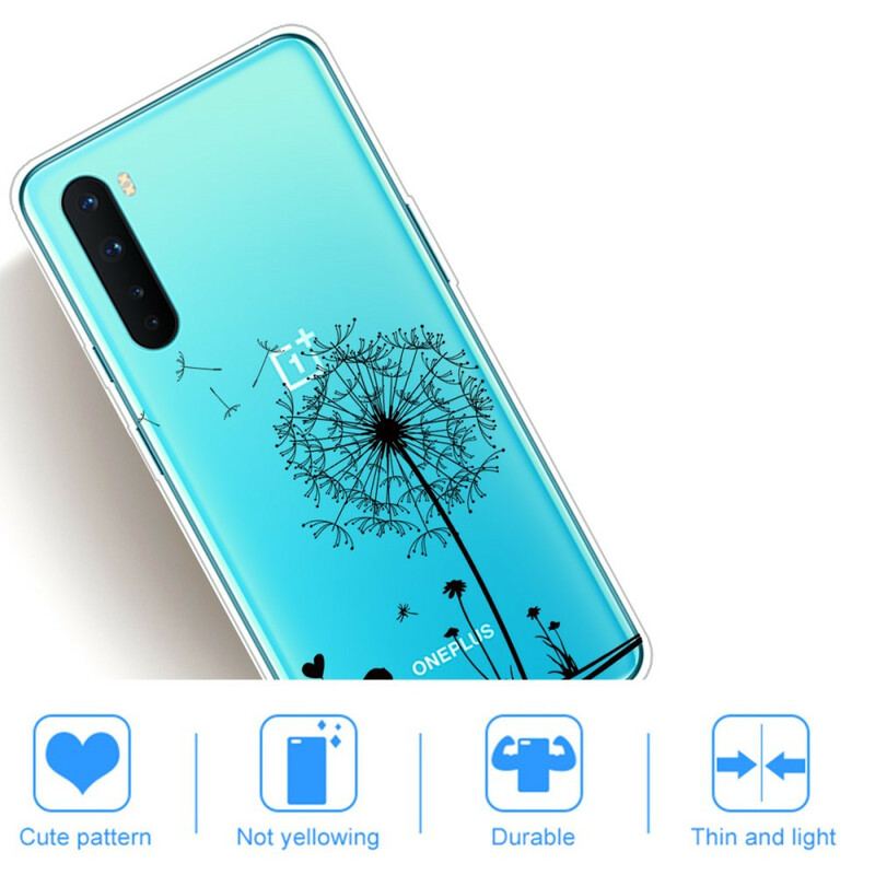 Capa Para OnePlus Nord Amor De Dente-de-leão