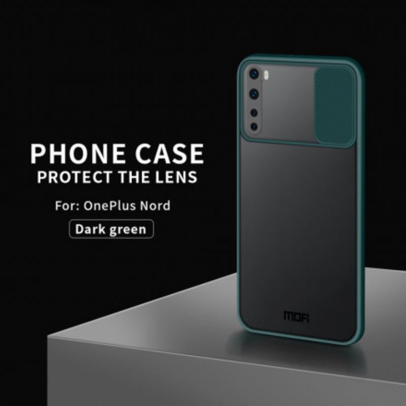 Capa Para OnePlus Nord Bordas Coloridas Camshield Mofi