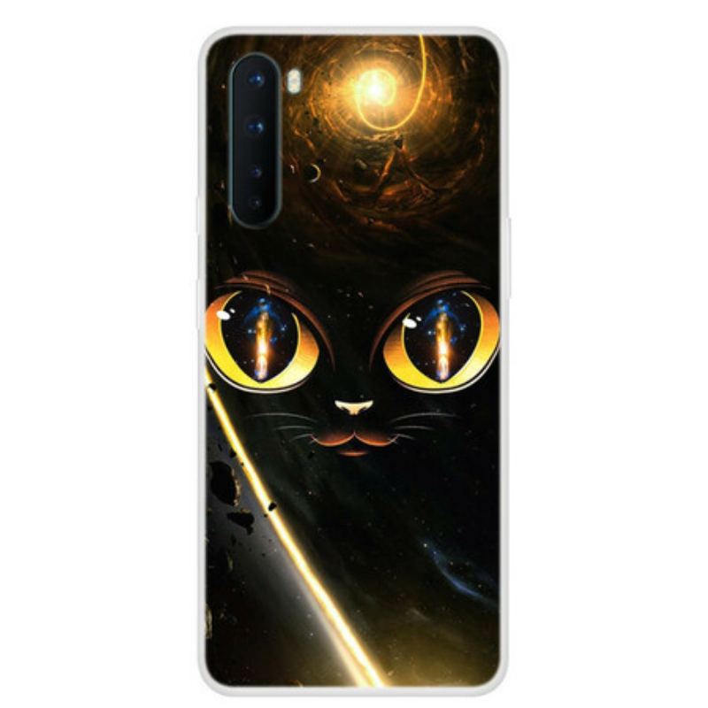 Capa Para OnePlus Nord Gato Da Galáxia