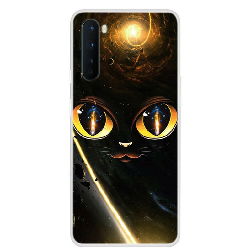 Capa Para OnePlus Nord Gato Da Galáxia