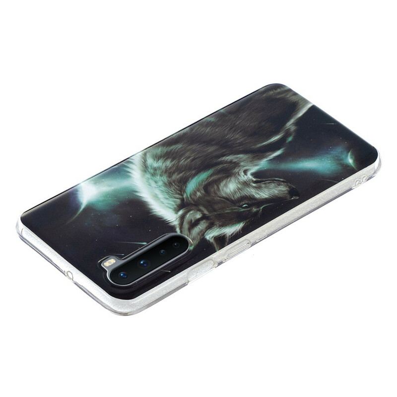 Capa Para OnePlus Nord Lobo Real