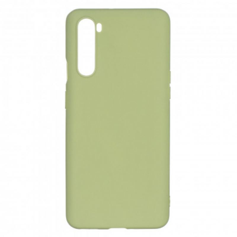 Capa Para OnePlus Nord Tapete De Silicone Cor Pura