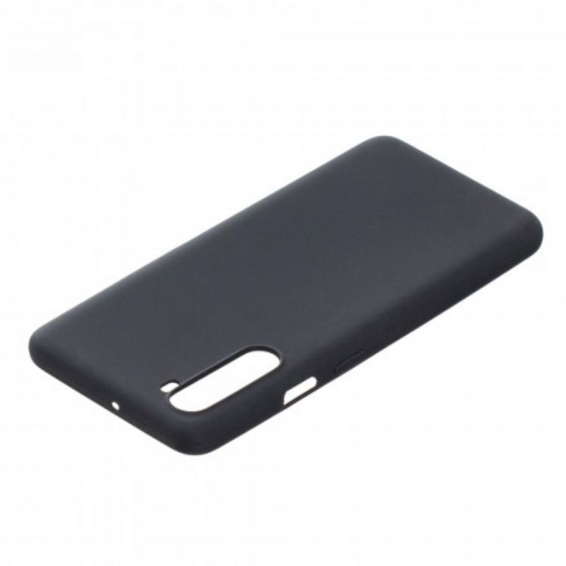 Capa Para OnePlus Nord Tapete De Silicone Cor Pura