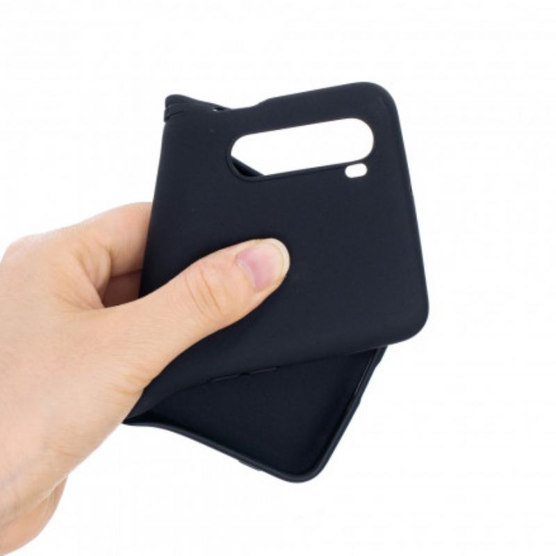Capa Para OnePlus Nord Tapete De Silicone Cor Pura