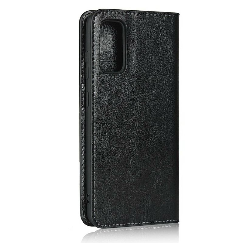 Capa De Celular Para Samsung Galaxy S20 Flip Couro Legitimo