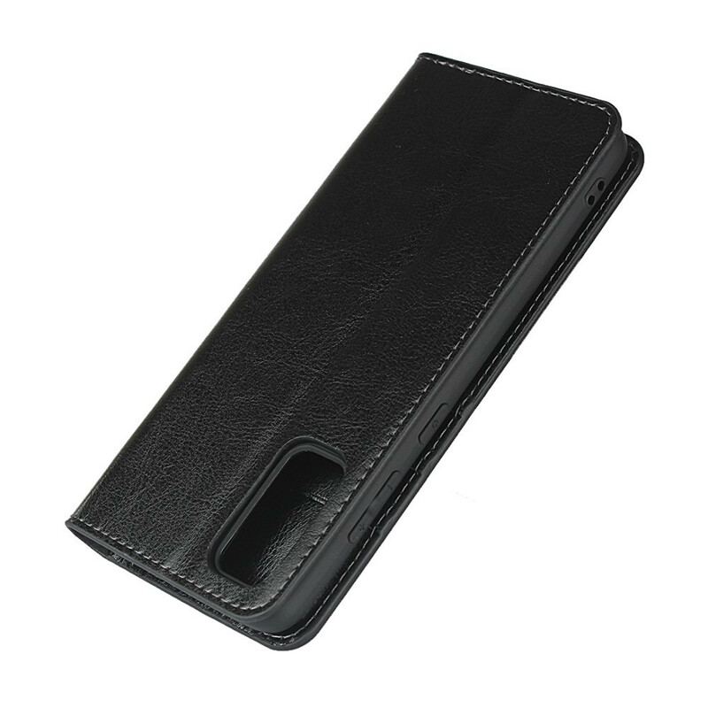 Capa De Celular Para Samsung Galaxy S20 Flip Couro Legitimo