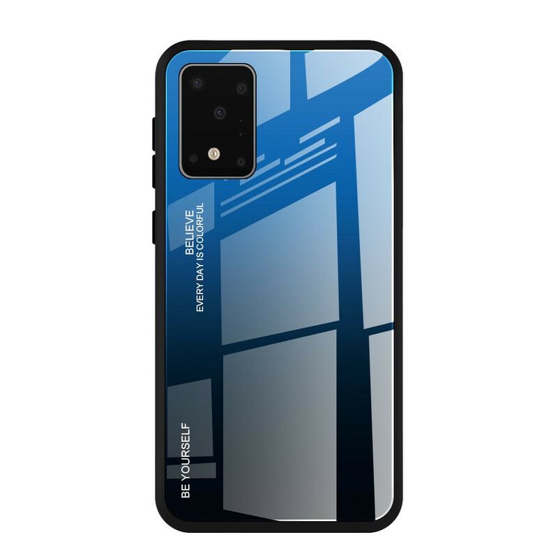 Capa De Celular Para Samsung Galaxy S20 Vidro Temperado Seja Você Mesmo