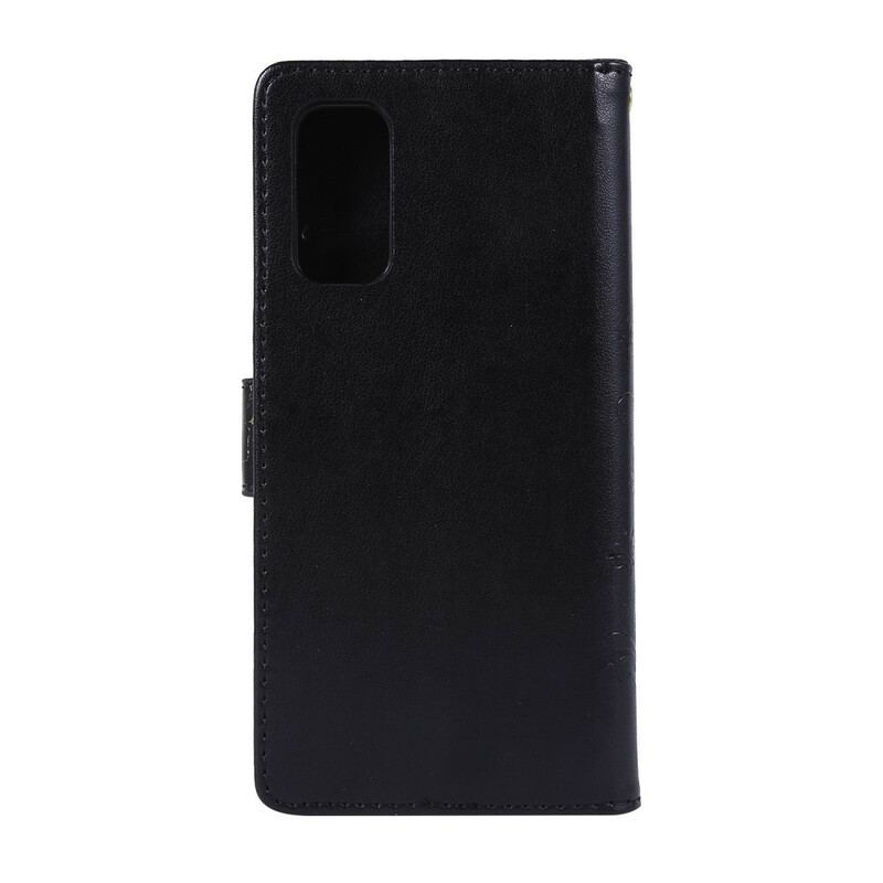 Capa Folio Para Samsung Galaxy S20 Borboletas Encantadas