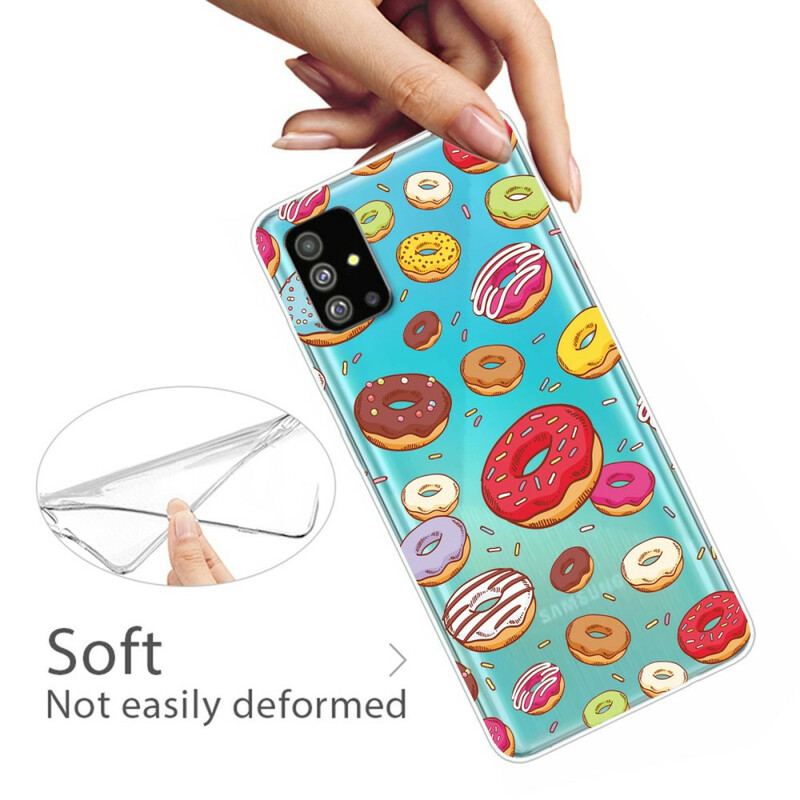 Capa Para Samsung Galaxy S20 Amo Rosquinhas