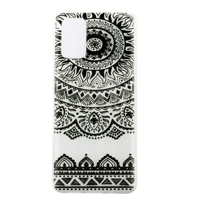 Capa Para Samsung Galaxy S20 Mandala De Flores Sem Costura