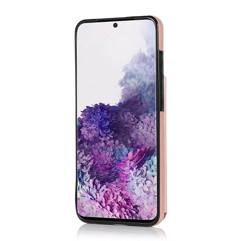 Capa Para Samsung Galaxy S20 Titular De Cartão De Impressão De Mandala