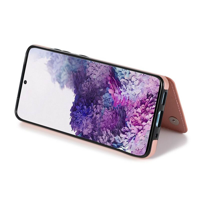 Capa Para Samsung Galaxy S20 Titular De Cartão De Impressão De Mandala