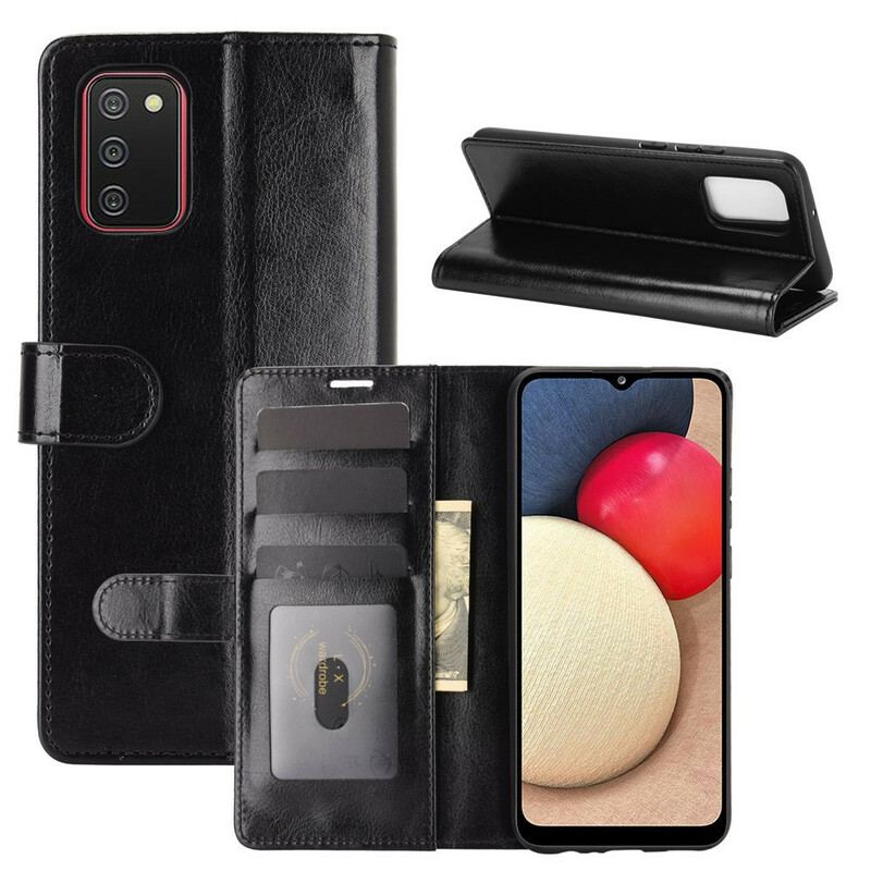 Capa De Couro Para Samsung Galaxy A02s Couro Ultra Sintético