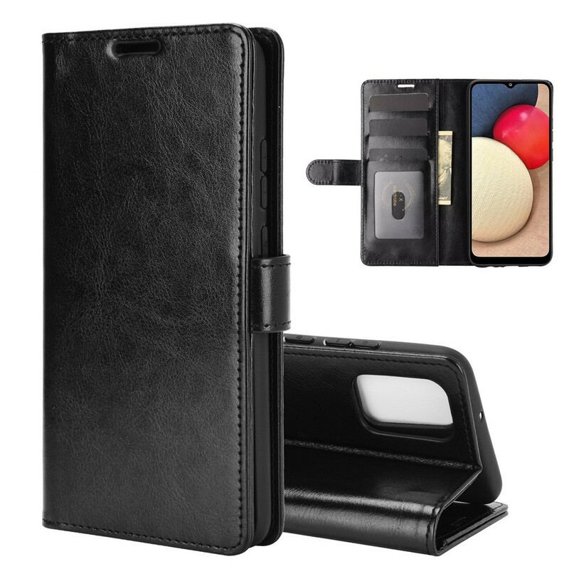 Capa De Couro Para Samsung Galaxy A02s Couro Ultra Sintético