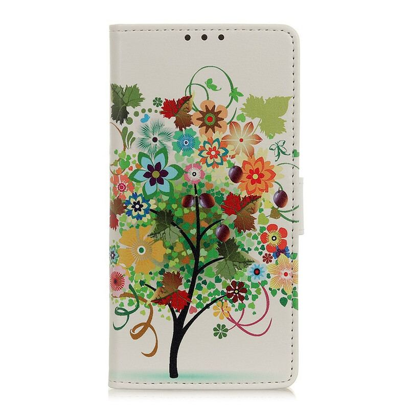 Capa Flip Para Samsung Galaxy A02s Árvore Florida