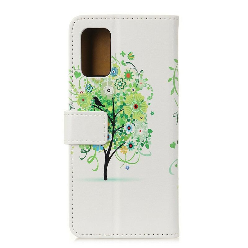 Capa Flip Para Samsung Galaxy A02s Árvore Florida